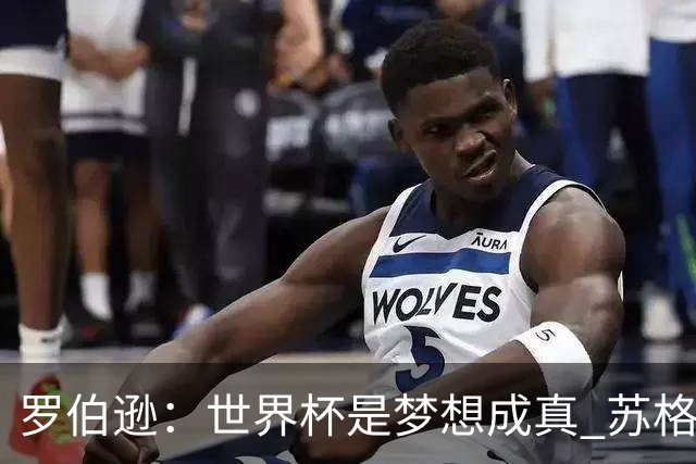 罗伯逊：世界杯是梦想成真 苏格兰已从上届欧洲杯吸取教训